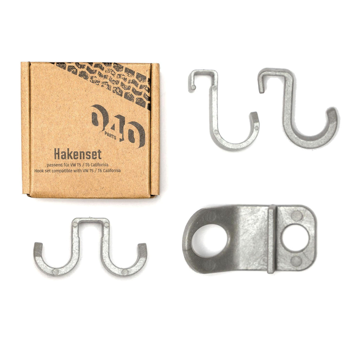 Camper robustes 4er Hakenset Schrank VW T5/T6/T6.1 California