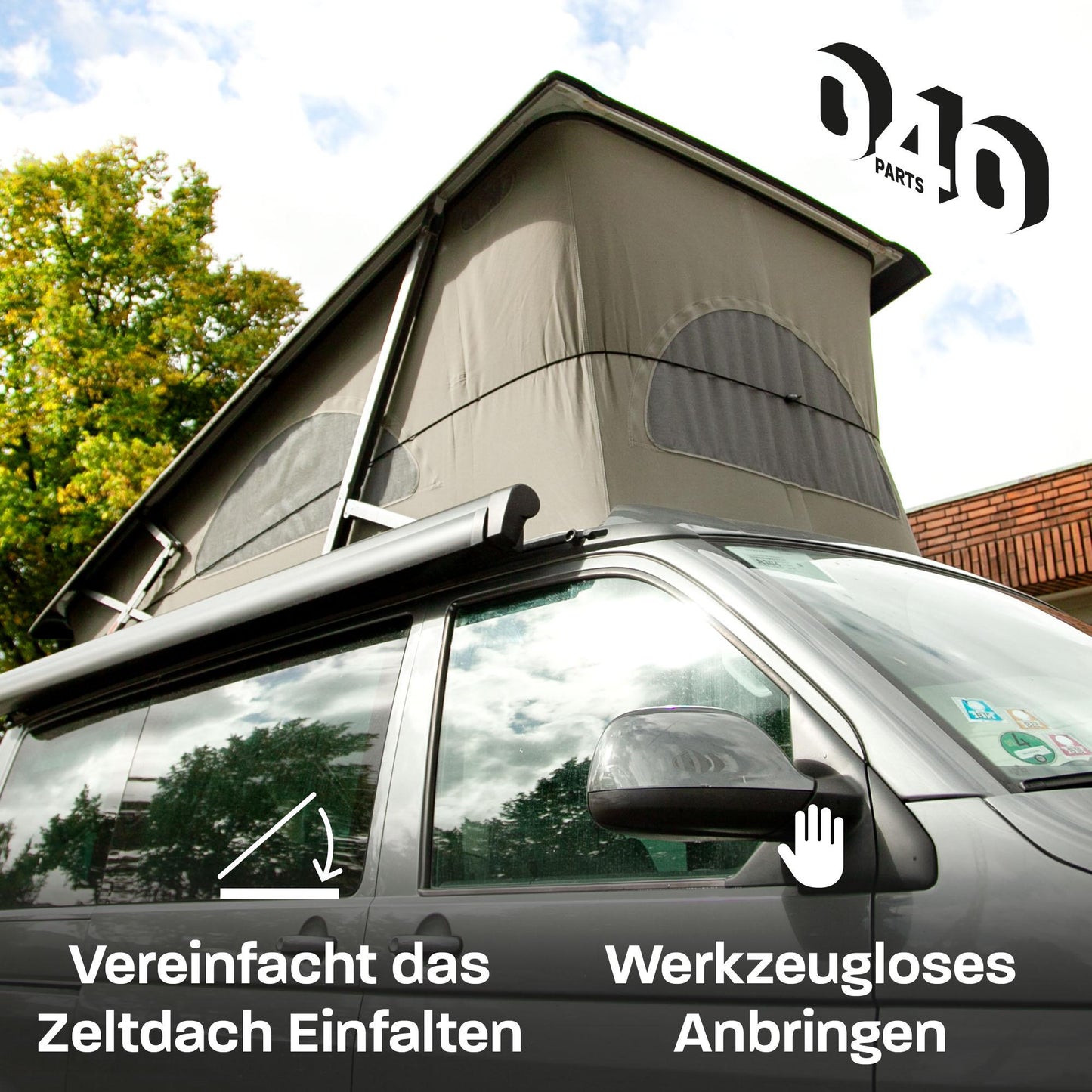 Camper Spanngummi für Aufstelldach mit Schnellspanner
