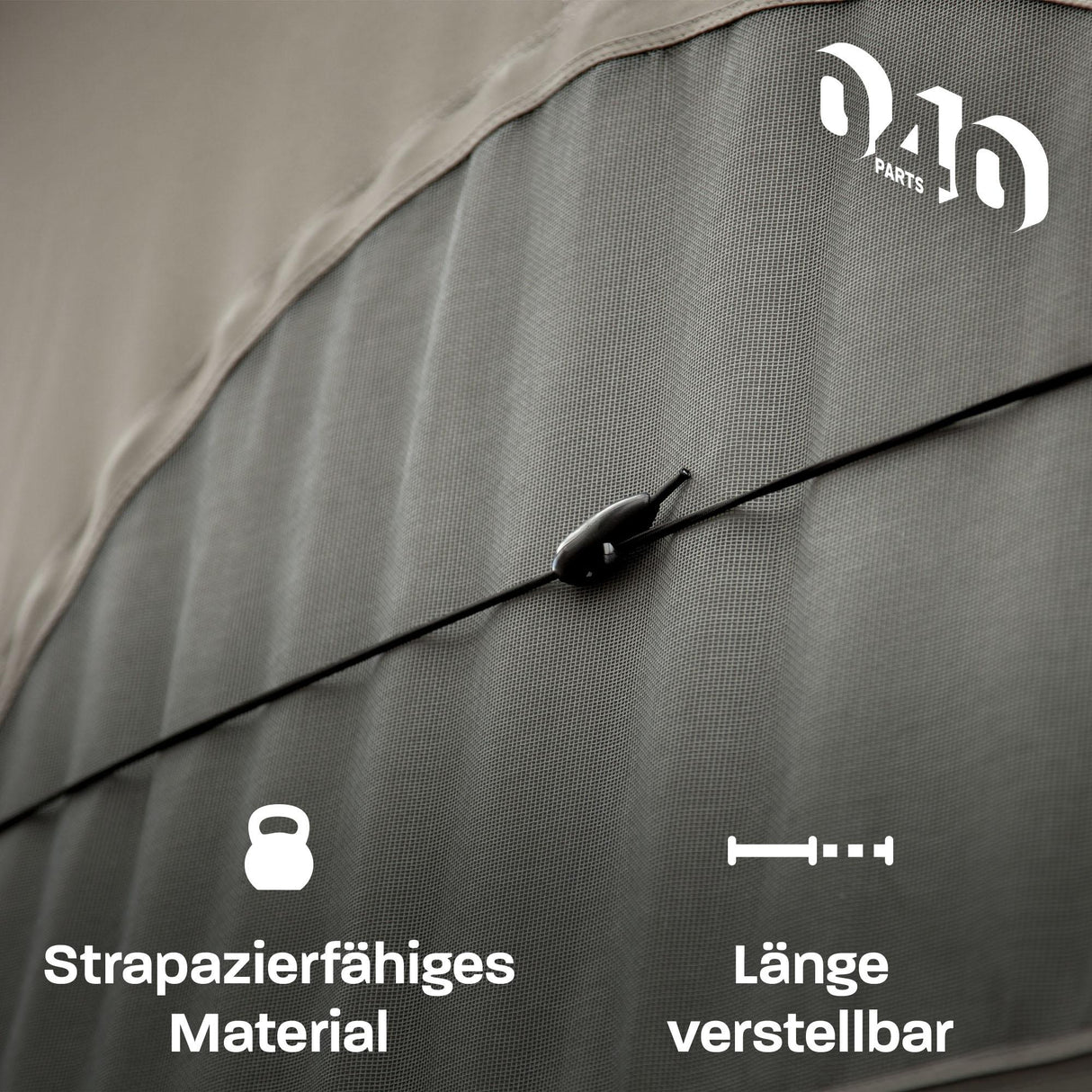 Camper Spanngummi für Aufstelldach mit Schnellspanner