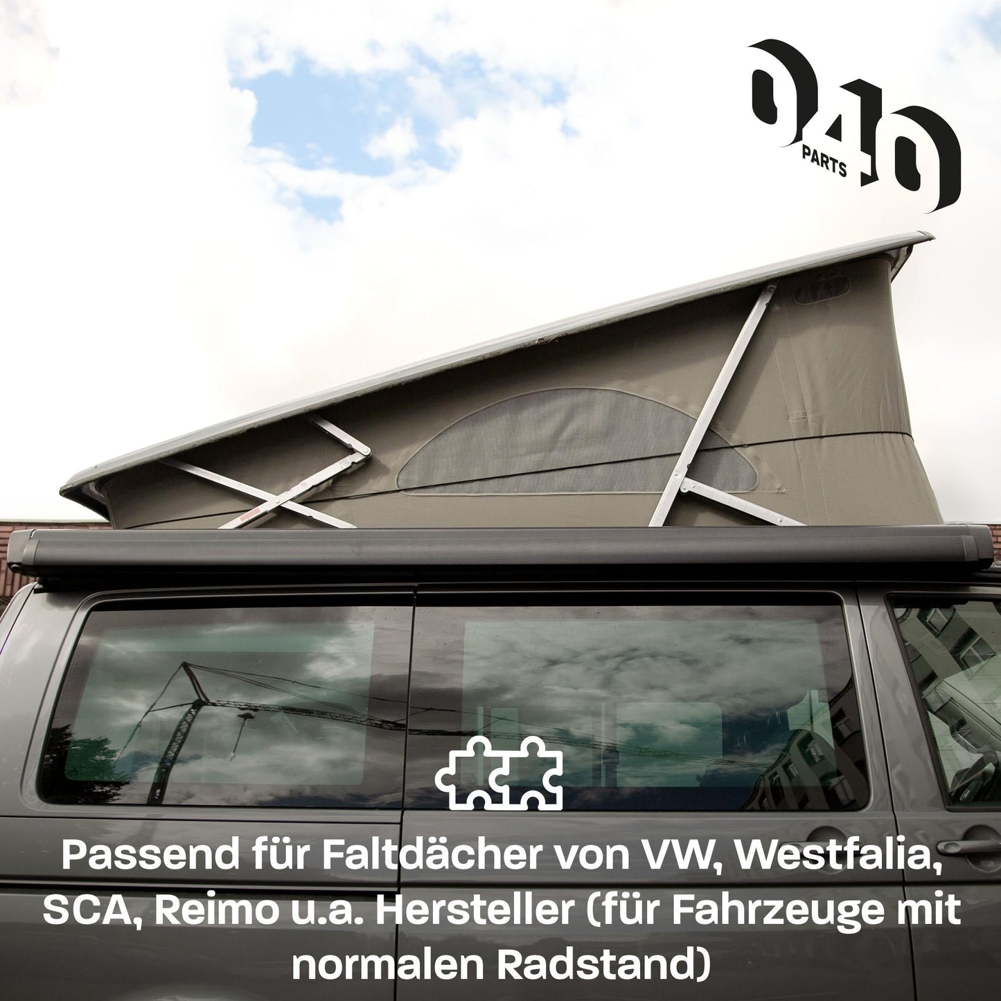 Camper Spanngummi für Aufstelldach mit Schnellspanner