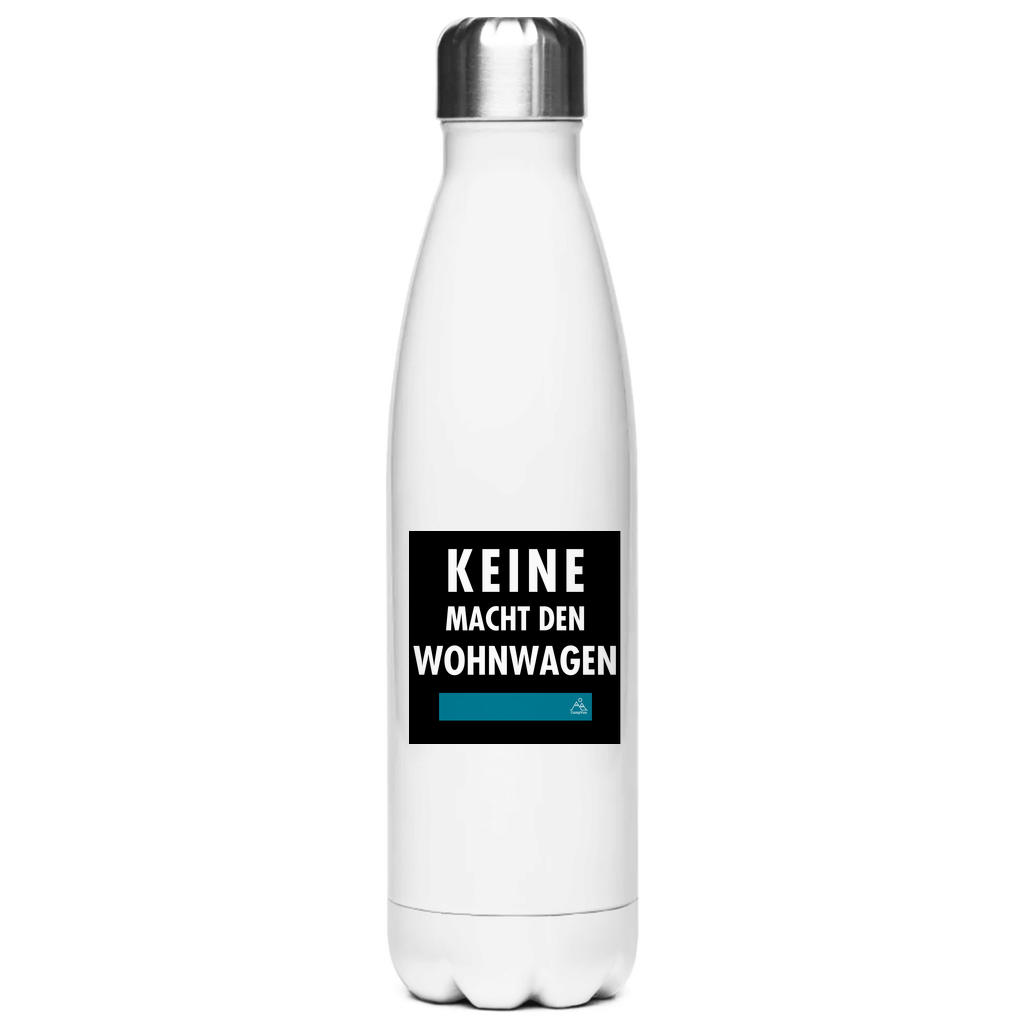 Edelstahl-Thermoflasche - KEINE MACHT