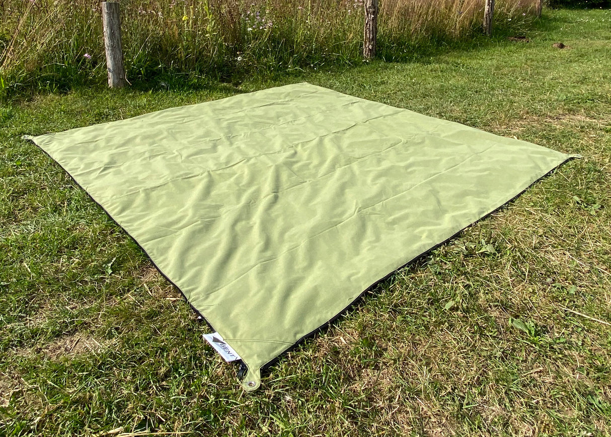 Verbindbarer Outdoor-Teppich Zip-Carpet moos