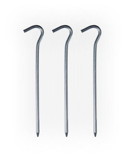 Aluminium Erdnagel/Heringe 3 Stück