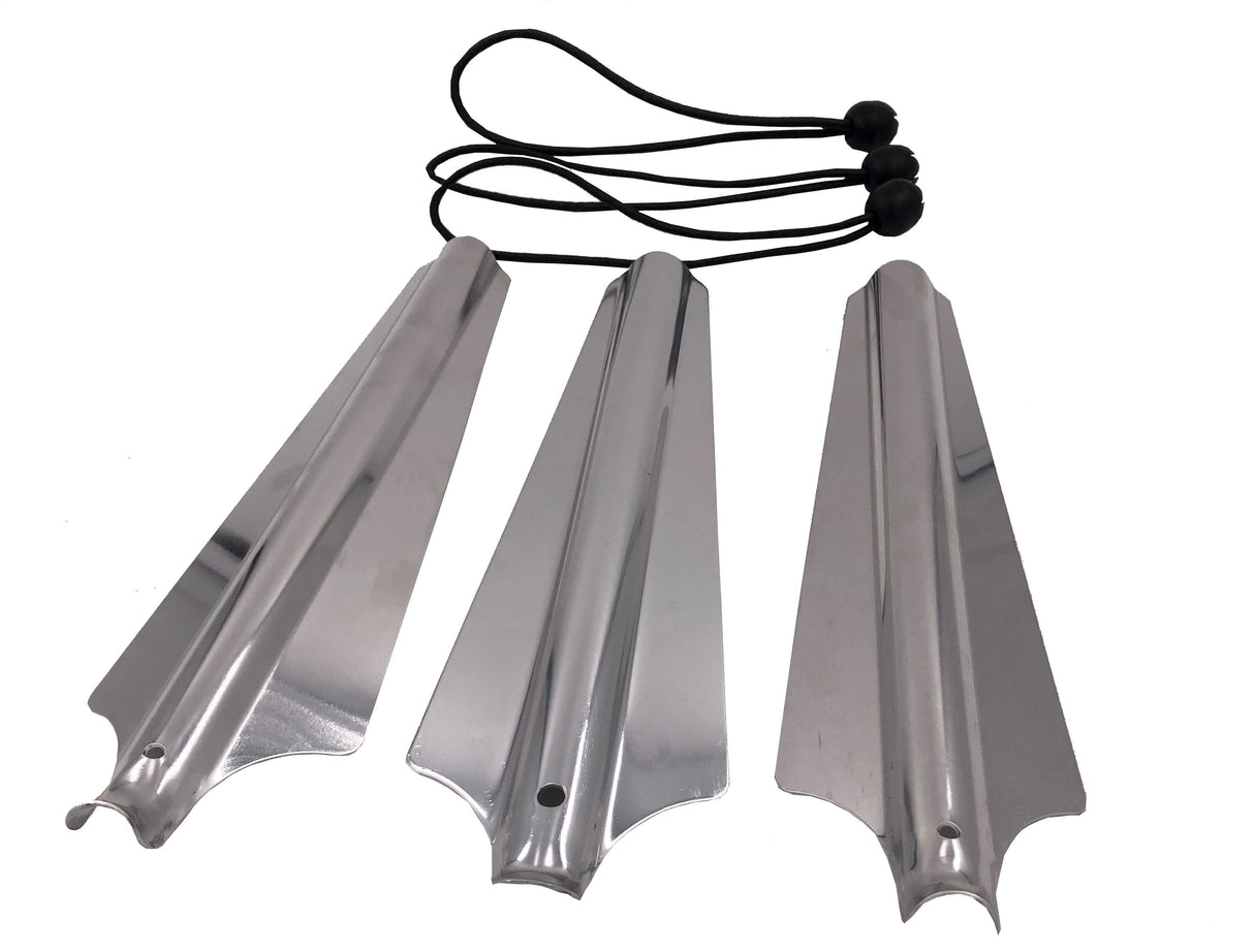 Aluminium Sandheringe mit Kugelspannring 3 Stück