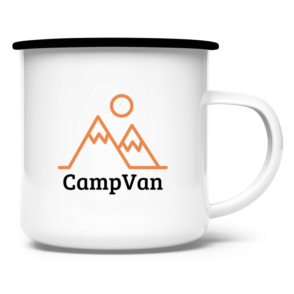 Emaille Tasse - UNIVERSITY