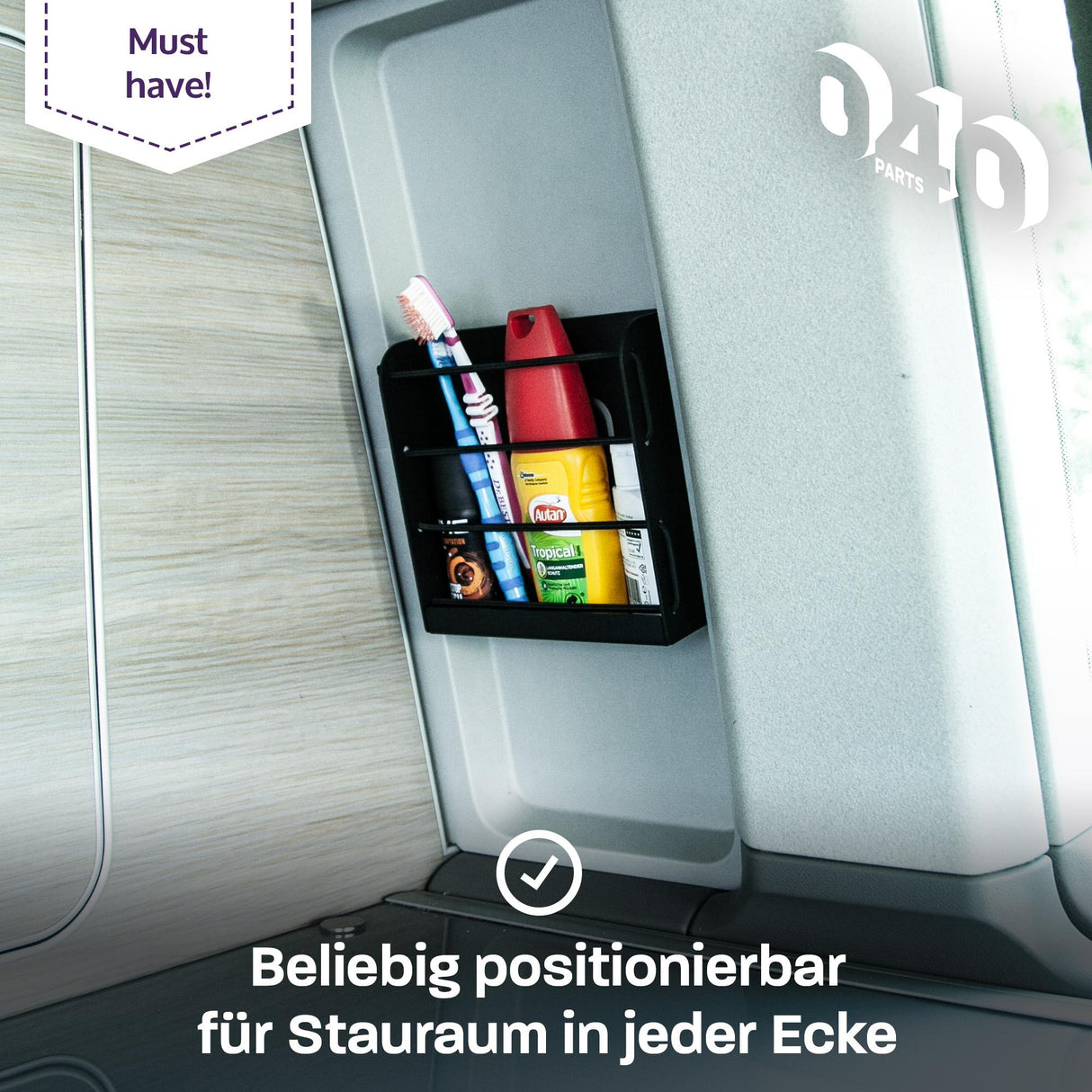 Camper Staufach Schrank Regal 15 x 15 cm