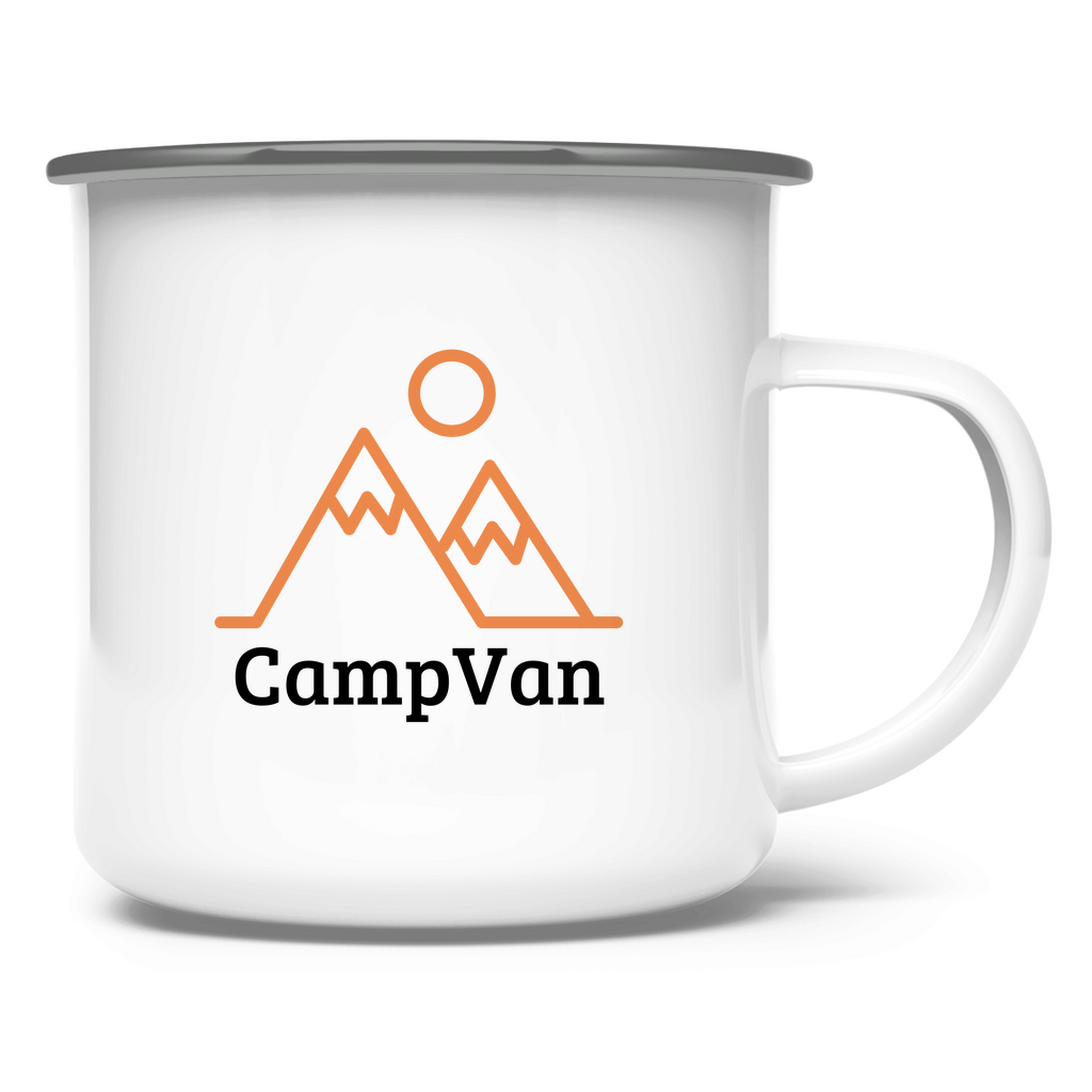 Emaille Tasse - UNIVERSITY