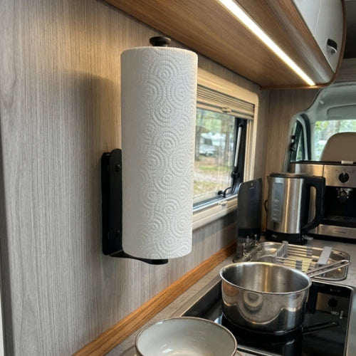 Camper Küchenrollenhalter + Metallleiste (3M)