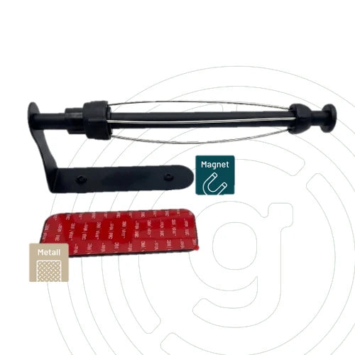 Camper Küchenrollenhalter + Metallleiste (3M)