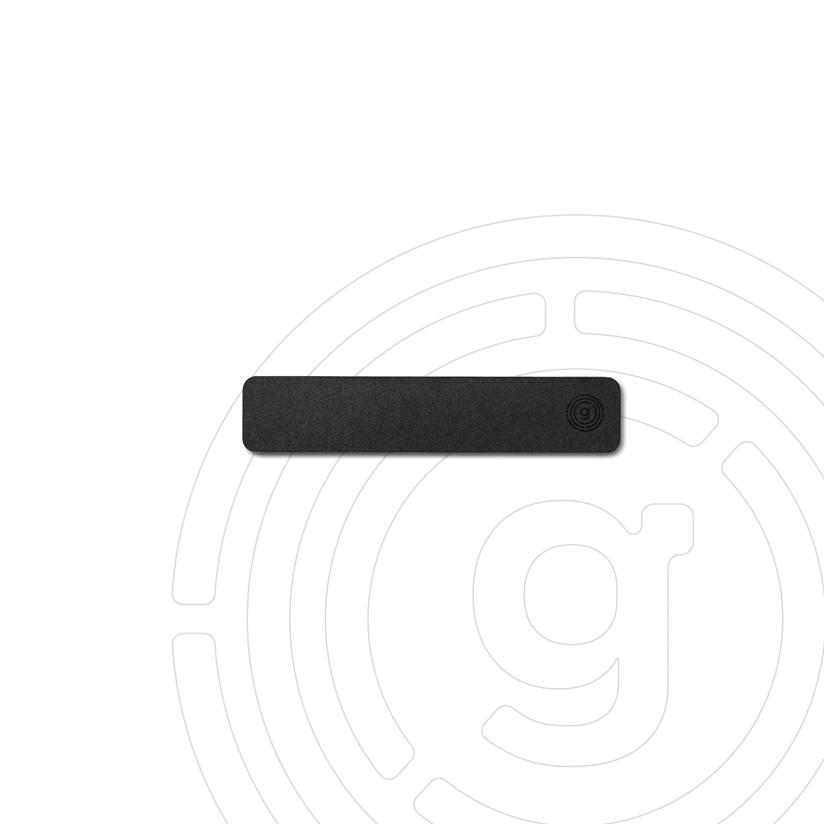 Metall-Leiste 25 cm schwarz für Magnet-Gadgets