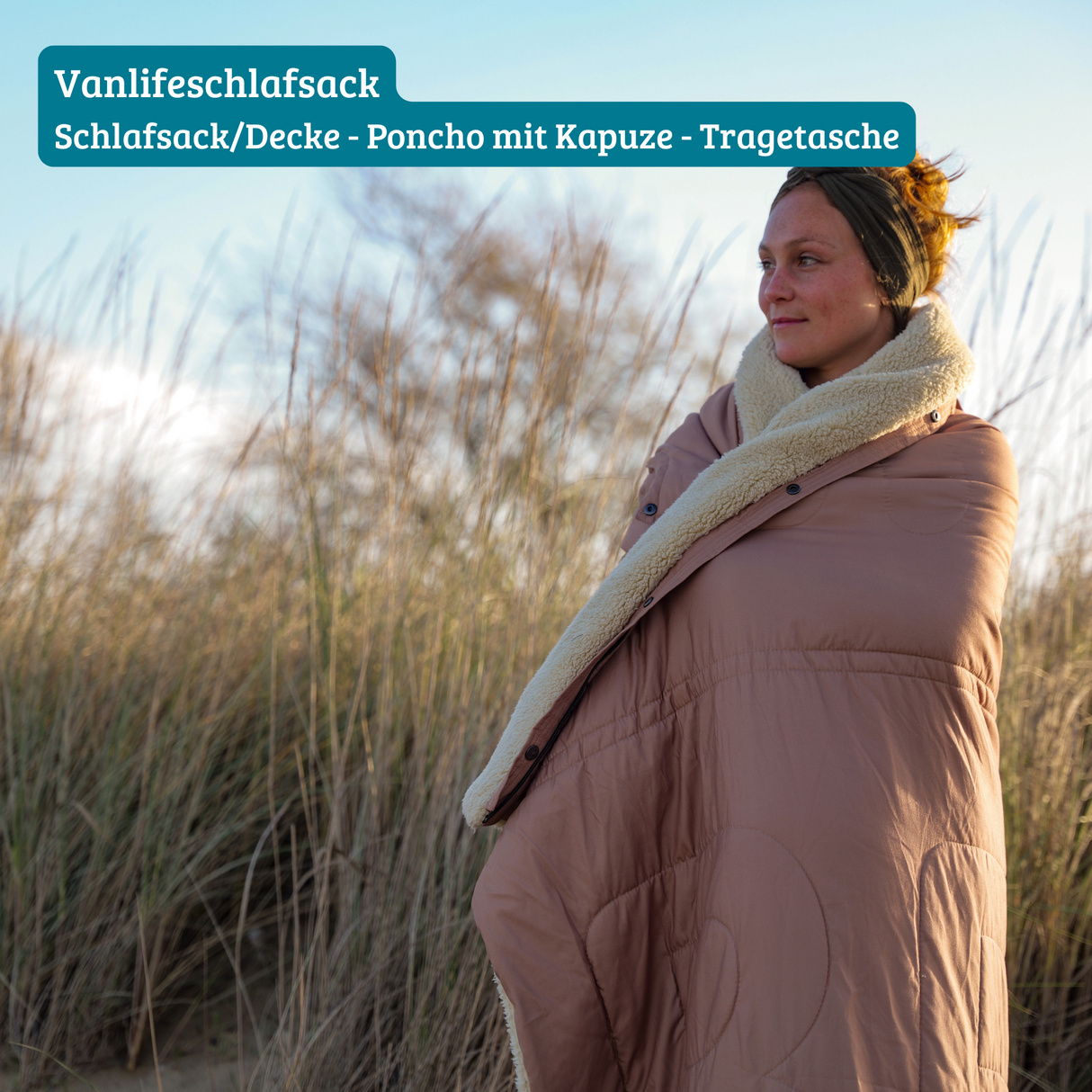 Schlafsack/Decke Bentcho nomad