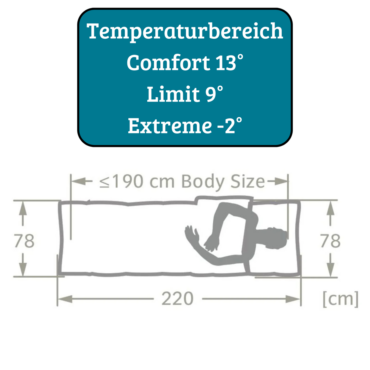 Kunstfaserschlasack Navajo 100 II
