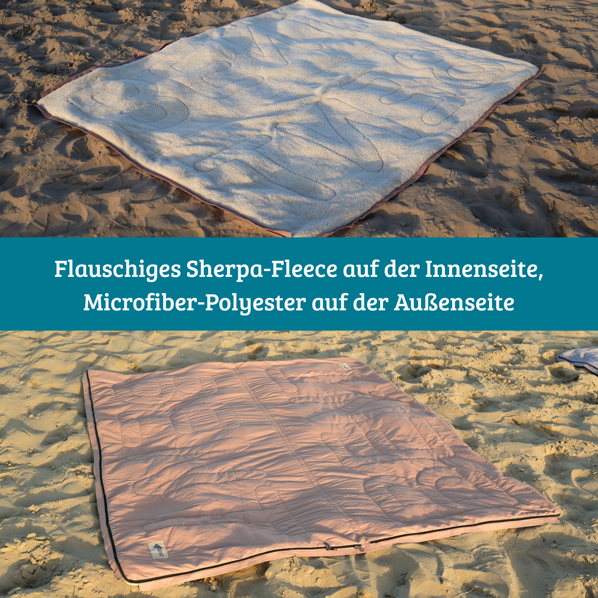 Schlafsack/Decke Bentcho nomad
