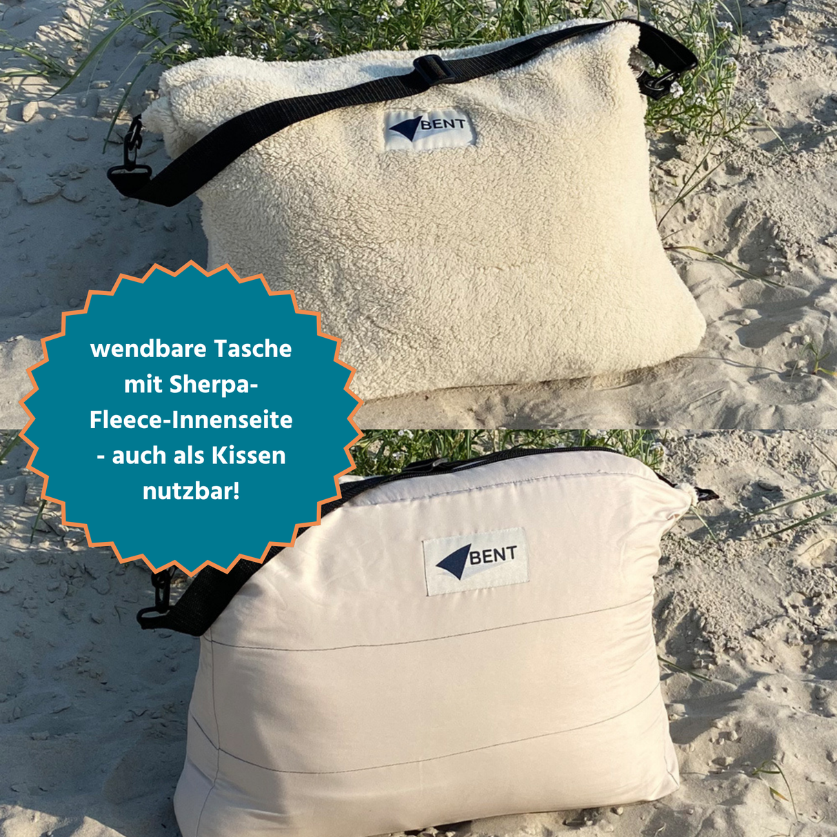 Schlafsack/Decke Bentcho Zebra