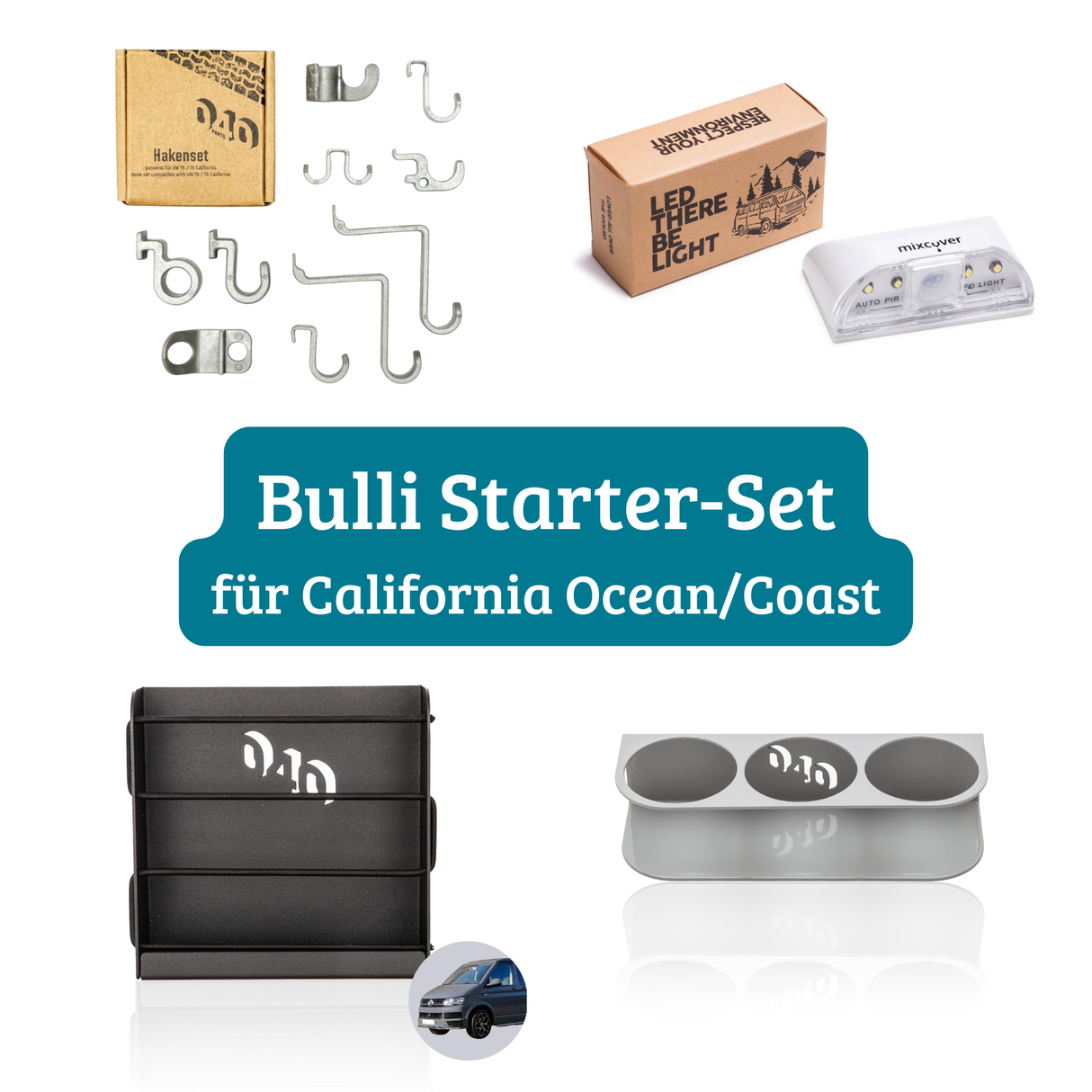 4er Bulli California Ocean/Coast Starter-Set