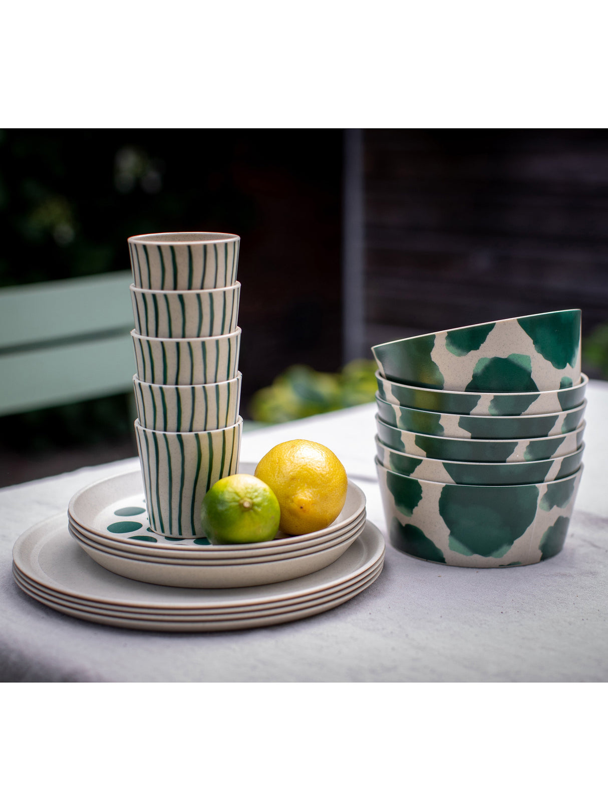 Geschirrset 16-teilig CONNECT SET MONSTERA