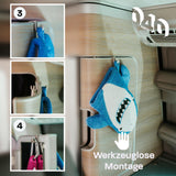 Camper robustes 4er Hakenset Schrank VW T5/T6/T6.1 California