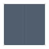 Verbindbarer Outdoor-Teppich Zip-Carpet dunkelgrau