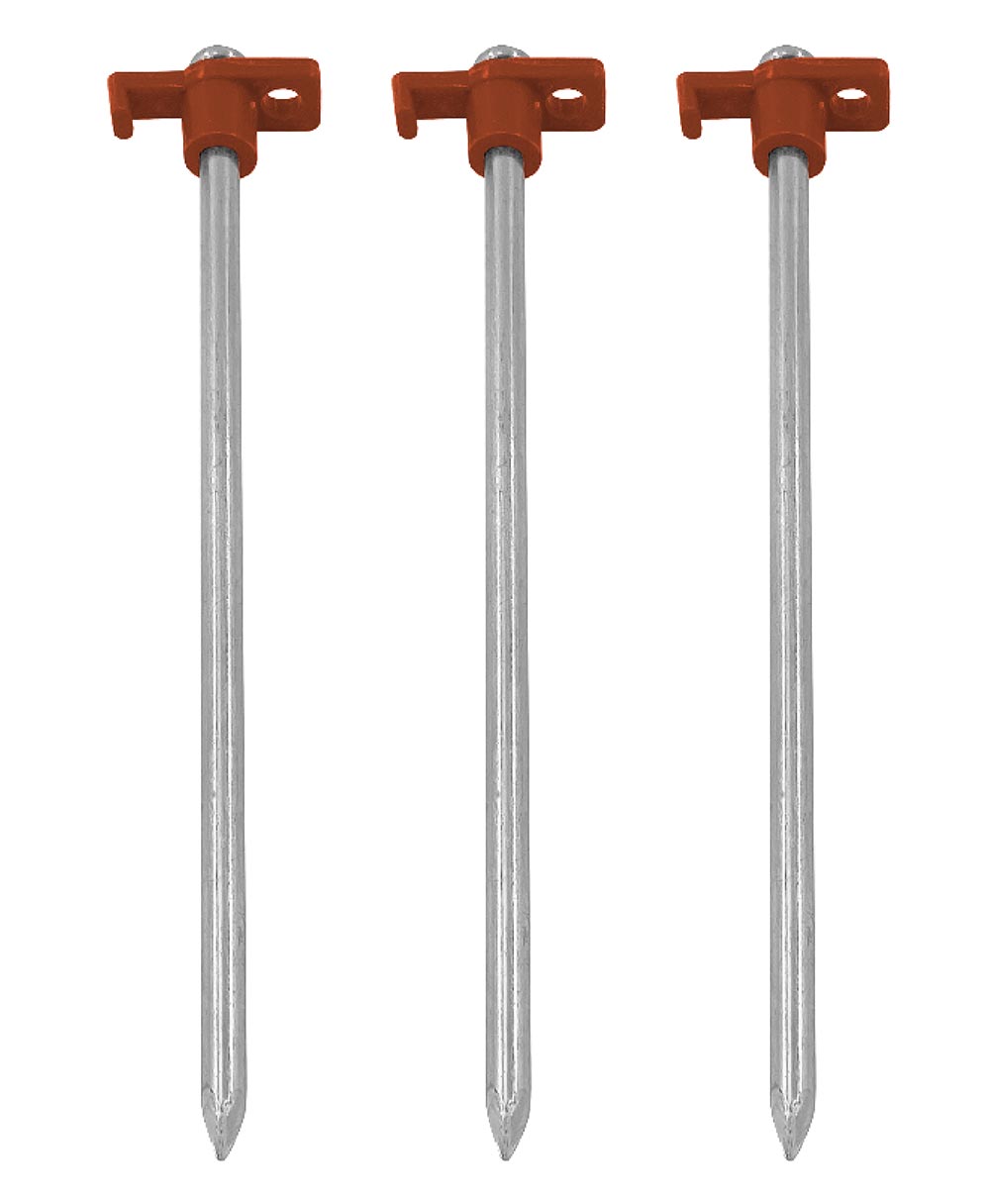 Stahl Felsnagel/Heringe 3 Stück