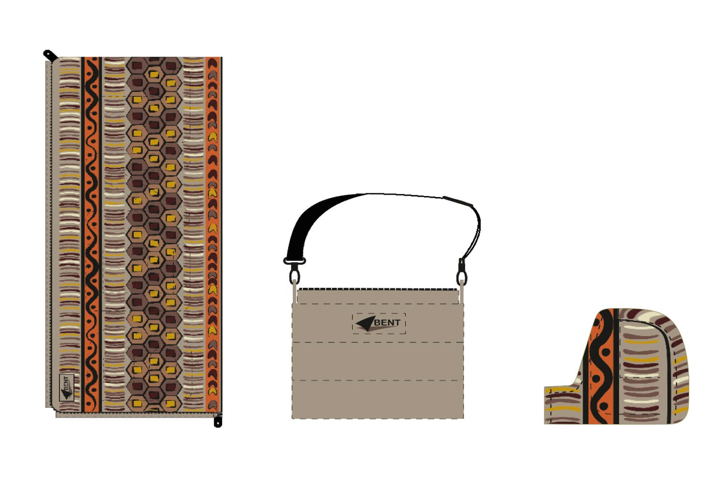 Schlafsack/Decke Bentcho Afrika