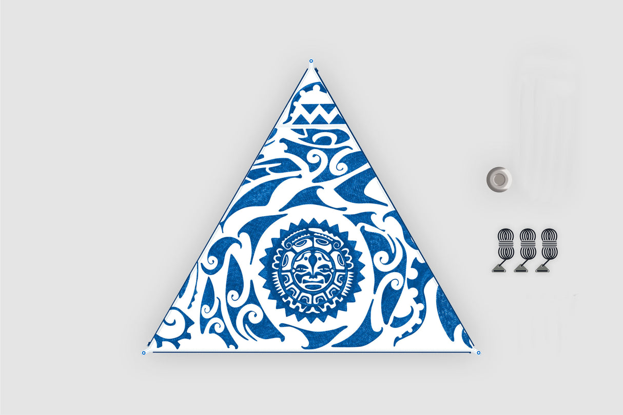 Verbindbares Sonnensegel Zip-Canvas Neuseeland Sonnen Druck