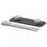 2er Set MagSpike® + Metall-Flexigel-Leiste 16 cm schwarz