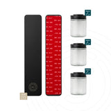 Camper Magnet-Gewürzgläser (3er-Set) + Metallleiste (3M)
