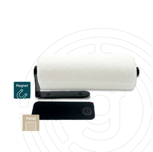 Camper Küchenrollenhalter + Metallleiste (3M)