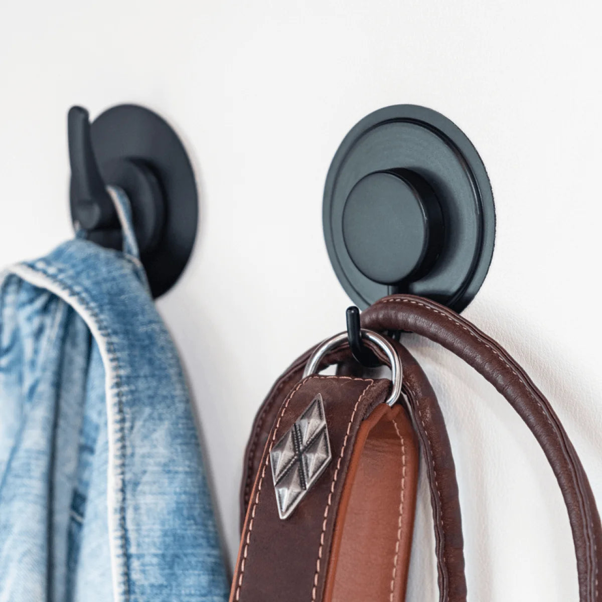 Magnet-Haken »Hold On« inkl. Flexigel-Pad schwarz