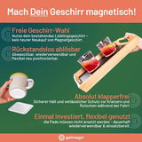 2er Bundle Magnet MagUp Pad S + Flexigel Pad weiß