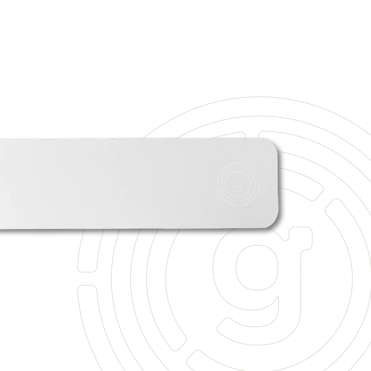 Metall-Leiste 25 cm weiß für Magnet-Gadgets
