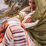 Schlafsack/Decke Bentcho moos