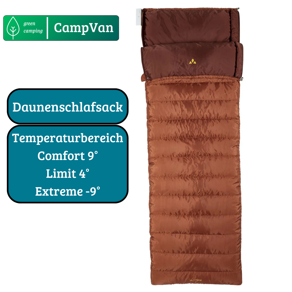 Daunenschlasack Alpsee 400