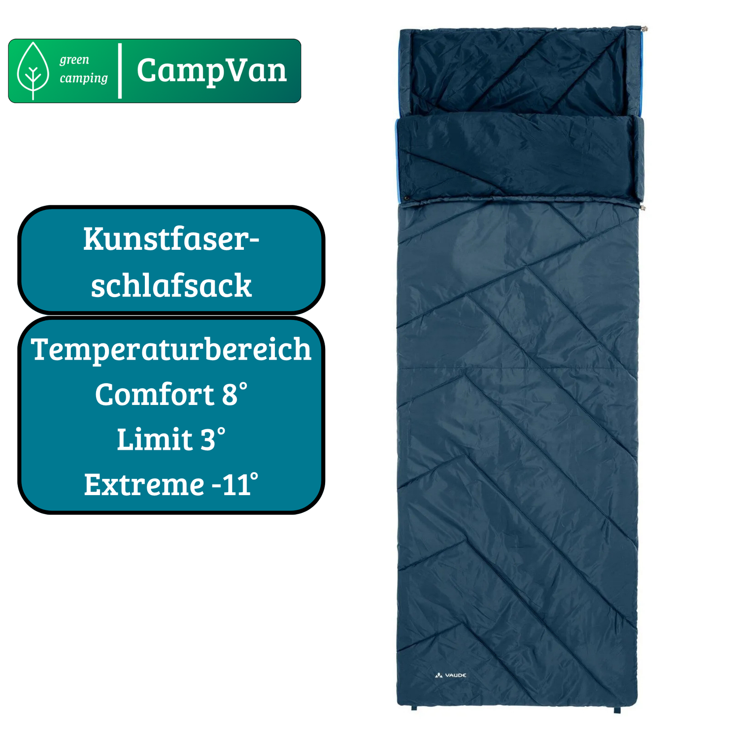 Kunstfaserschlasack Navajo 500 II